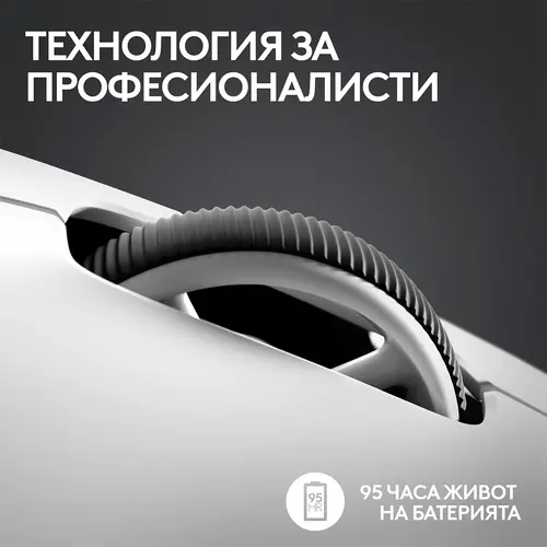 Мишка, Logitech G PRO X SUPERLIGHT 2 LIGHTSPEED Gaming Mouse - WHITE - 2.4GHZ - N/A - EER2-933 - #933 - image 4