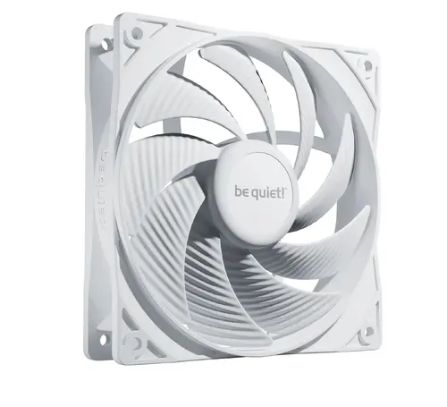 be quiet! ανεμιστήρας Fan 120mm - Pure Wings 3 120mm PWM υψηλής ταχύτητας, λευκός - 1