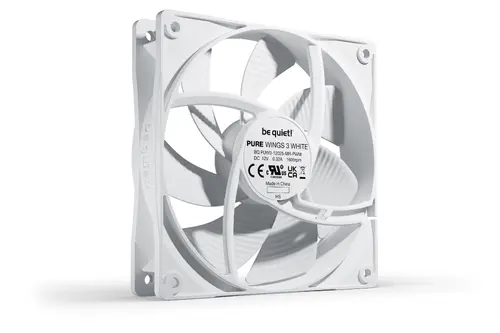 be quiet! ventilator Fan 120mm - Pure Wings 3 120mm PWM alb - 2