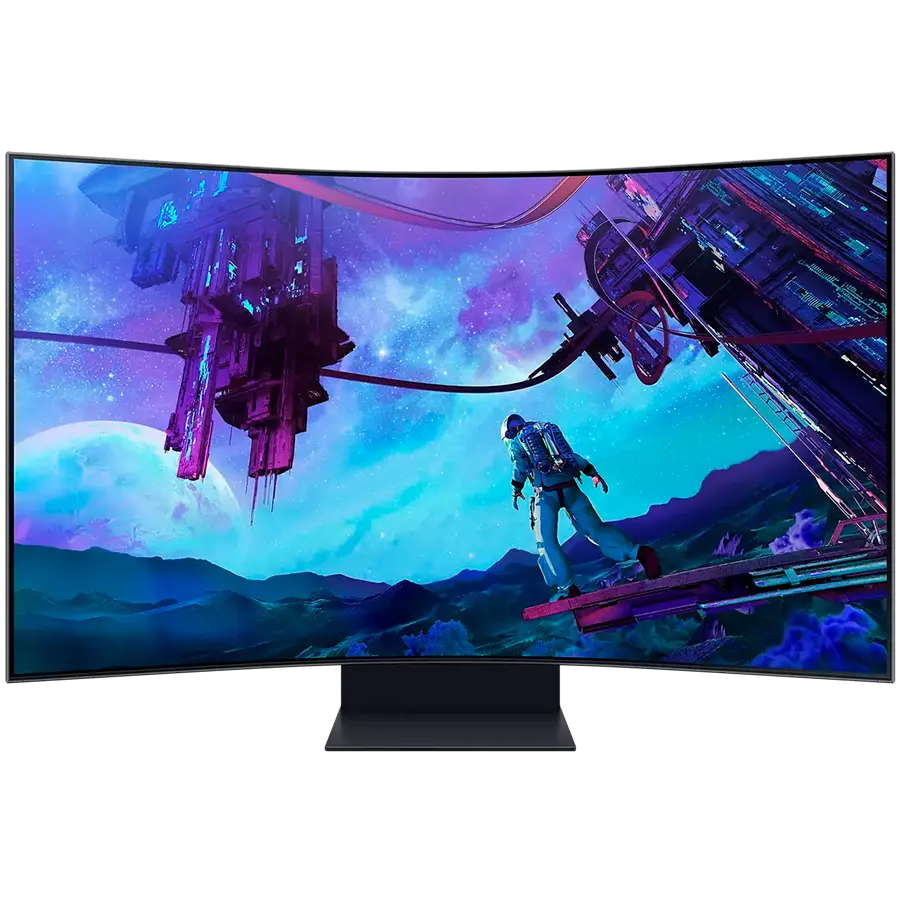 Οθόνη LED Samsung LS55CG970NUXDU Odyssey G97NC, 55" UHD Καμπυλωμένη 1000R 16:9 (3840x2160) VA 165Hz, 600 cd/㎡, 1m:1, HDR 10 +, 1ms (GTG), 178/178, FS