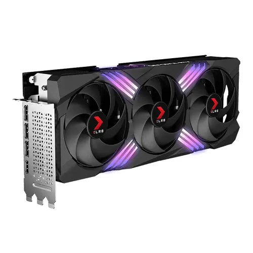 Видео карта, PNY GeForce RTX 4070 Ti Super 16GB GDDR6X XLR8 Gaming VERTO Triple Fan OC - image 2