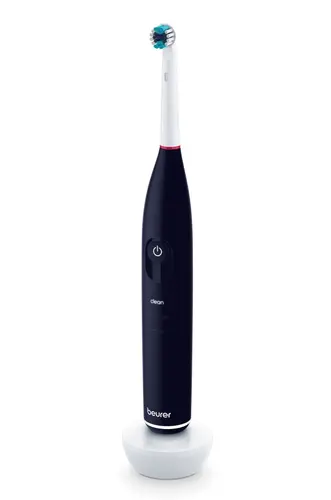 Електрическа четка за зъби, Beurer TB 50 Electric toothbrush; Integr. pressure sensor; 3 cleaning programs; 45 days Battery life; 2-min timer; Oscillating, pulsating, brushing technology; Incl. charger, USB cable with adapter, storage box & CBH; black