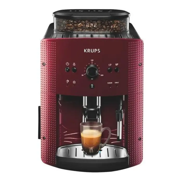 Кафеавтомат, Krups EA810770, Essential Espresso, Compact Thermoblock, Manual Red - image 2