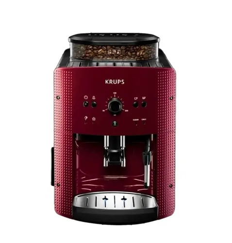 Кафеавтомат, Krups EA810770, Essential Espresso, Compact Thermoblock, Manual Red