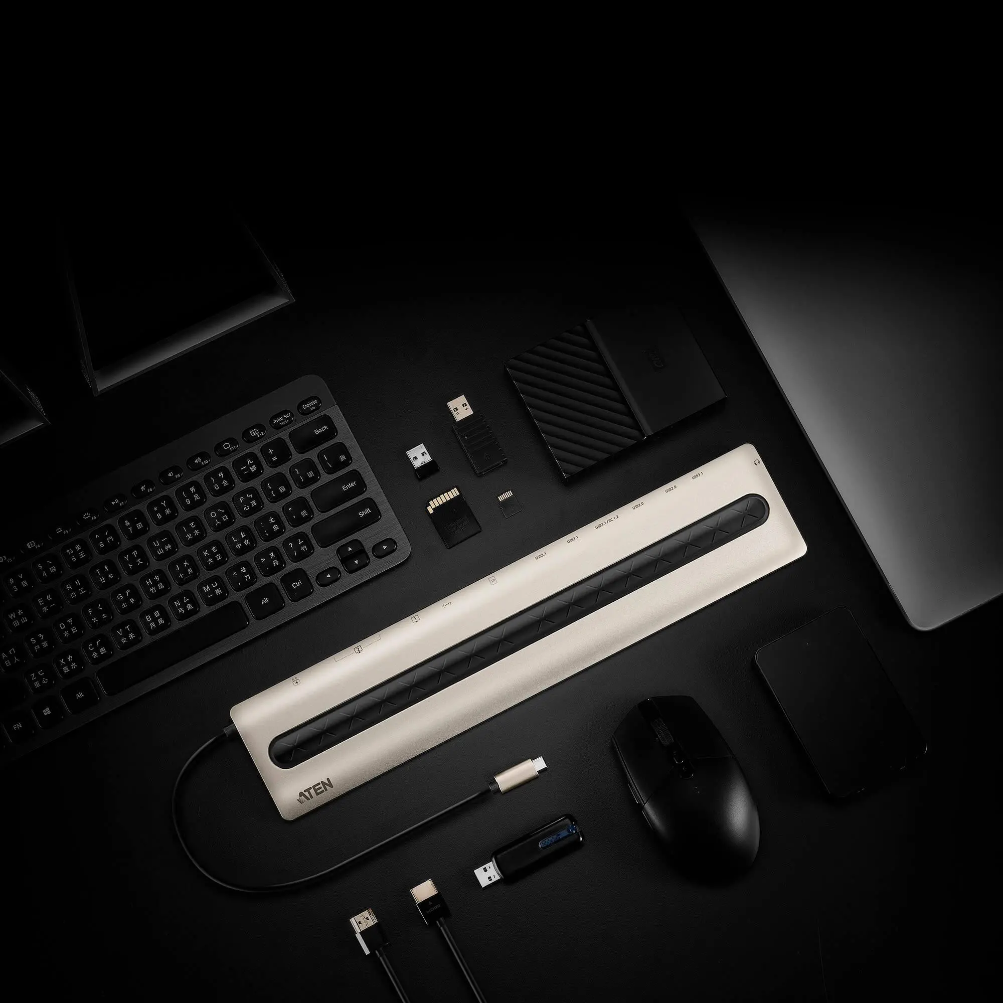 Докинг станция ATEN UH3237, USB-C, Power Pass-Through - image 4