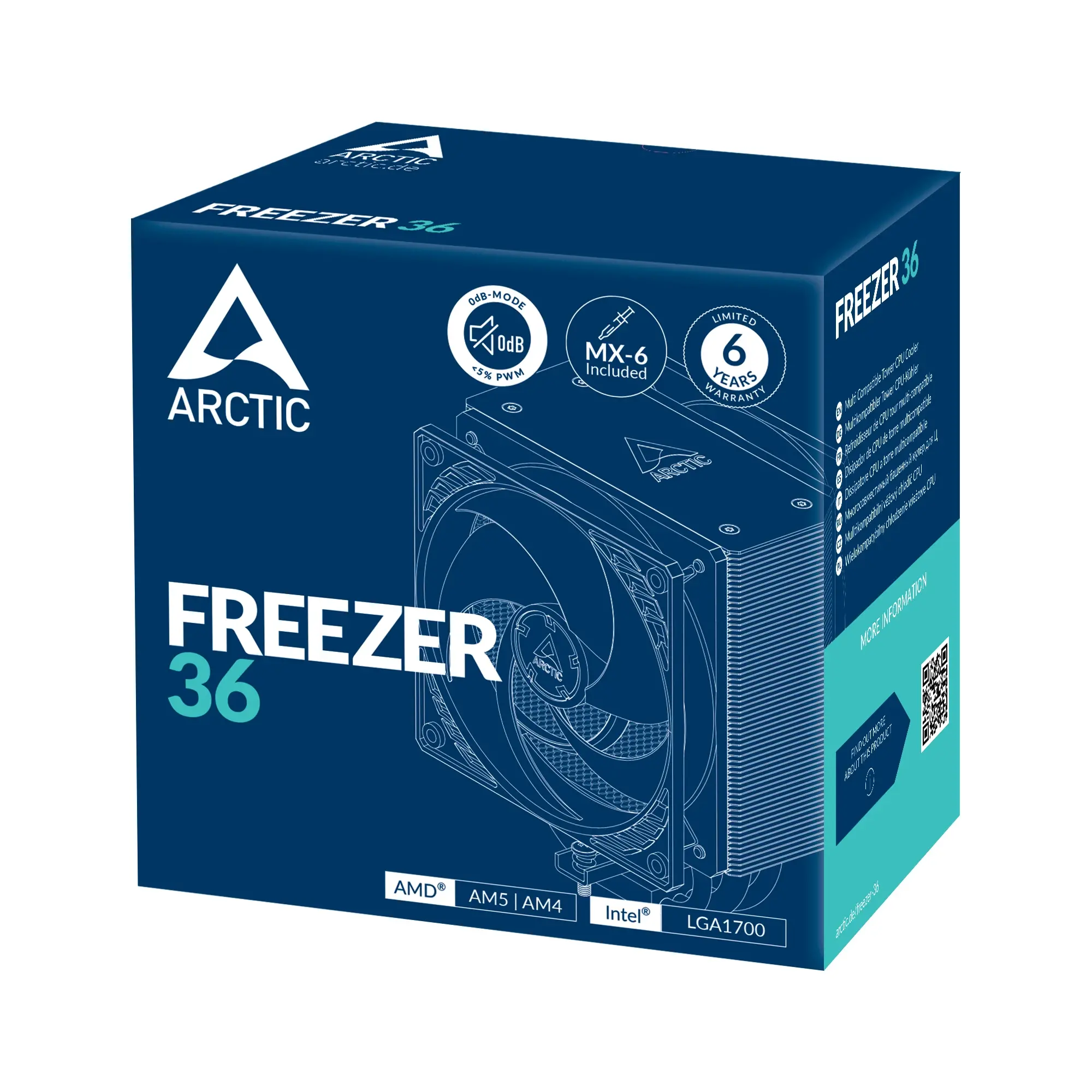 Arctic cooler Freezer 36 - LGA1851/LGA1700/AM5 - image 5