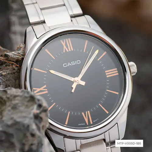 Мъжки аналогов часовник CASIO - Casio Collection - MTP-V005D-1B5UDF - image 2