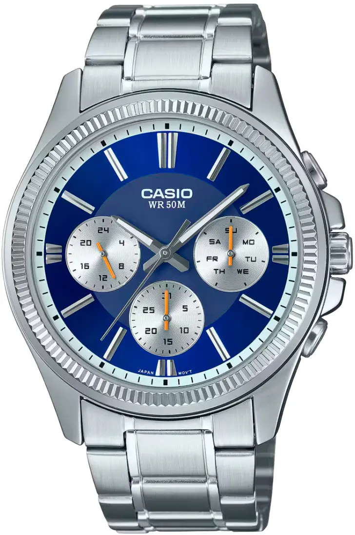 Ceas analog pentru bărbați Casio Multi-Dial - Casio Collection - MTP-1375D-2A1VDF