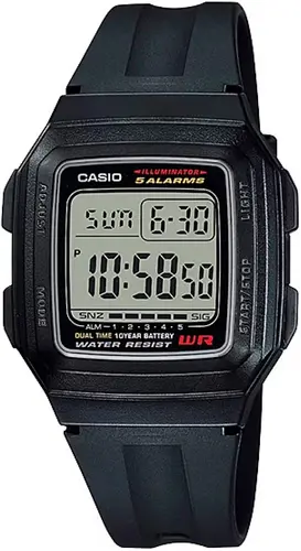 Ανδρικό ρολόι CASIO - Casio Collection - F-201WA-1ADF - 1