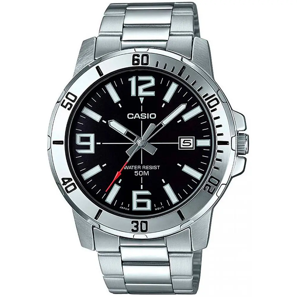 Мъжки аналогов часовник Casio - Casio Collection - MTP-VD01D-1BVUDF