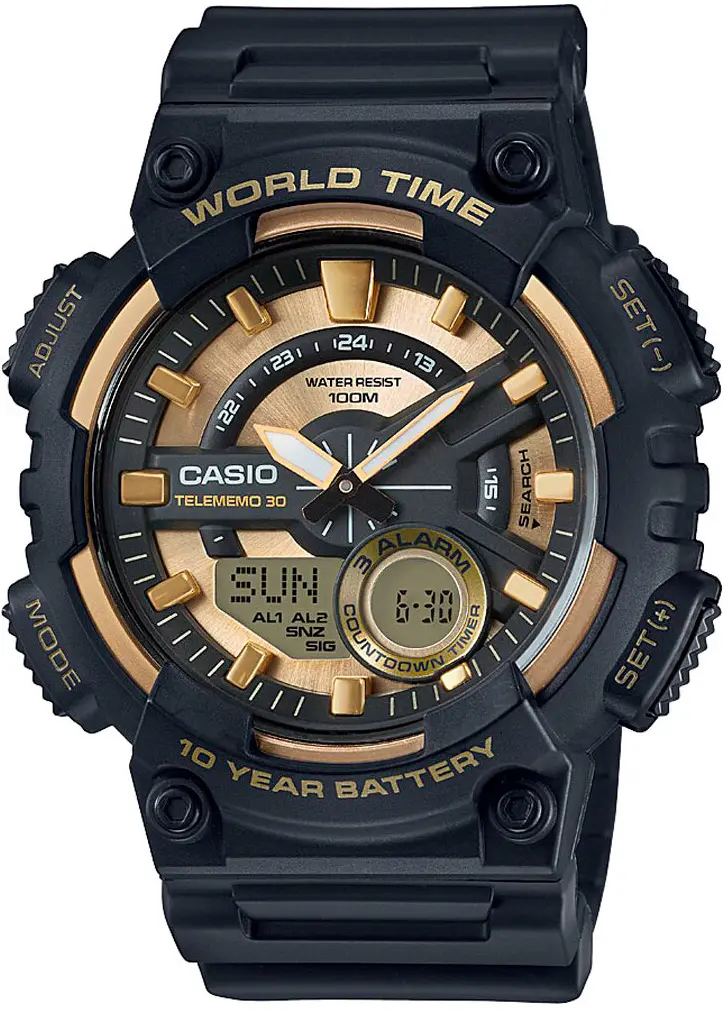 Ceas digital pentru bărbați Casio - Casio Collection - AEQ-110BW-9AVDF
