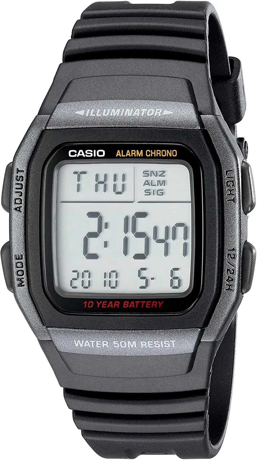 Ανδρικό ψηφιακό ρολόι Casio - Casio Collection - W-96H-1BVDF