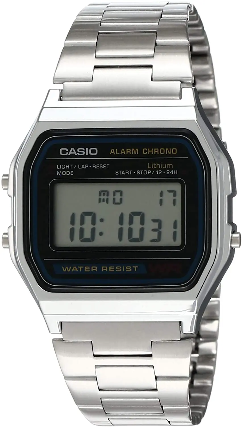 Мъжки дигитален часовник Casio - A158WA-1DF