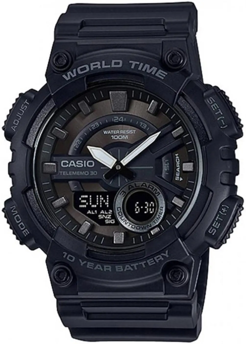 Ανδρικό ψηφιακό ρολόι Casio - AEQ-110W-1BVDF
