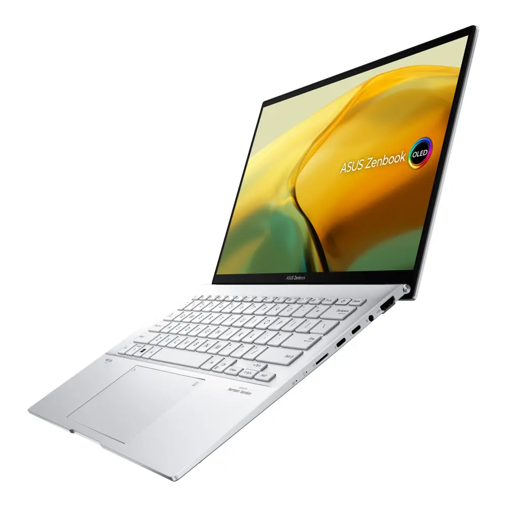 Лаптоп, Asus Zenbook UX3402VA-KM540W, Intel i5-13500H, 14.0" ,WQXGA+ (2880 x 1800) 16:10 aspect ratio, DDR5 16GB(ON BD.),512 GB PCIEG4 SSD, Windows 11, Silver - image 2