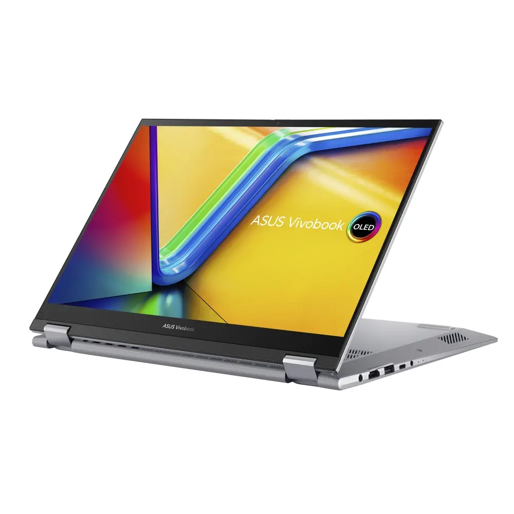 Лаптоп, Asus Vivobook S Flip OLED TP3402VA-KN310W,Intel i5-13500H,14"OLED, 2.8K (2880 x 1800) Touch, DDR4 16GB,512 GB SSD, Windows 11 Home, Silver - image 2