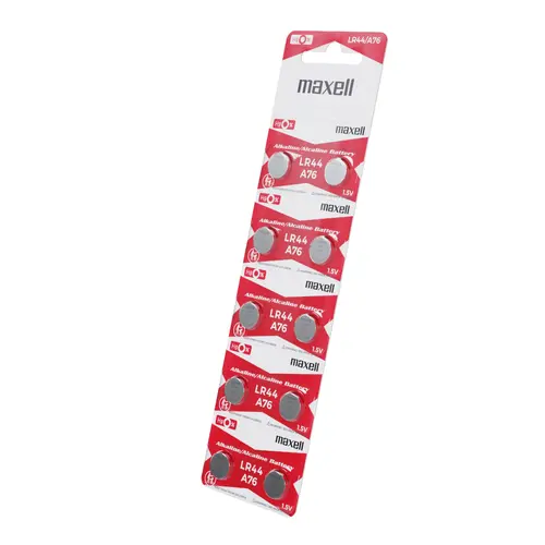 Baterie buton microalcalină MAXELL LR-44 /AG13/ 1,55V 10 buc./pack preț pentru 1 buc - 4