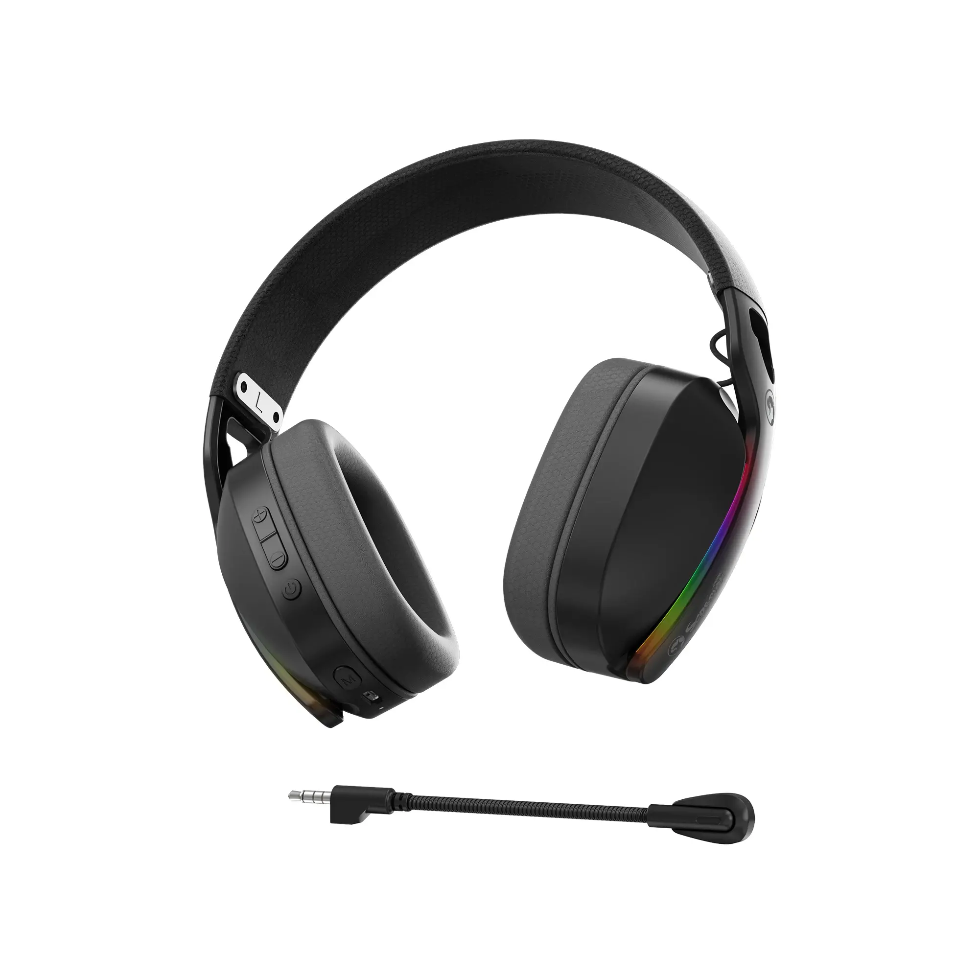 Marvo безжични геймърски слушалки Gaming Headphones Pulz 70W - Bluetooth, 2.4G - MARVO-HG9086W - image 2
