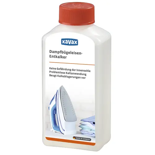 Xavax Soluție de detartrare pentru fiare de călcat cu abur, 250 ml, 111727 - 1