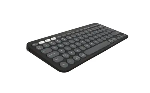 Клавиатура, Logitech Pebble Keys 2 K380s - TONAL GRAPHITE - US INT'L - BT - N/A - INTNL-973 - UNIVERSAL - image 1
