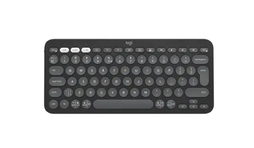 Клавиатура, Logitech Pebble Keys 2 K380s - TONAL GRAPHITE - US INT'L - BT - N/A - INTNL-973 - UNIVERSAL