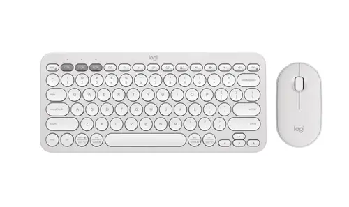 Σετ, Logitech Pebble 2 Combo - TONAL WHITE - US INT'L - 2.4GHZ/BT - N/A - INTNL-973 - UNIVERSAL - 1