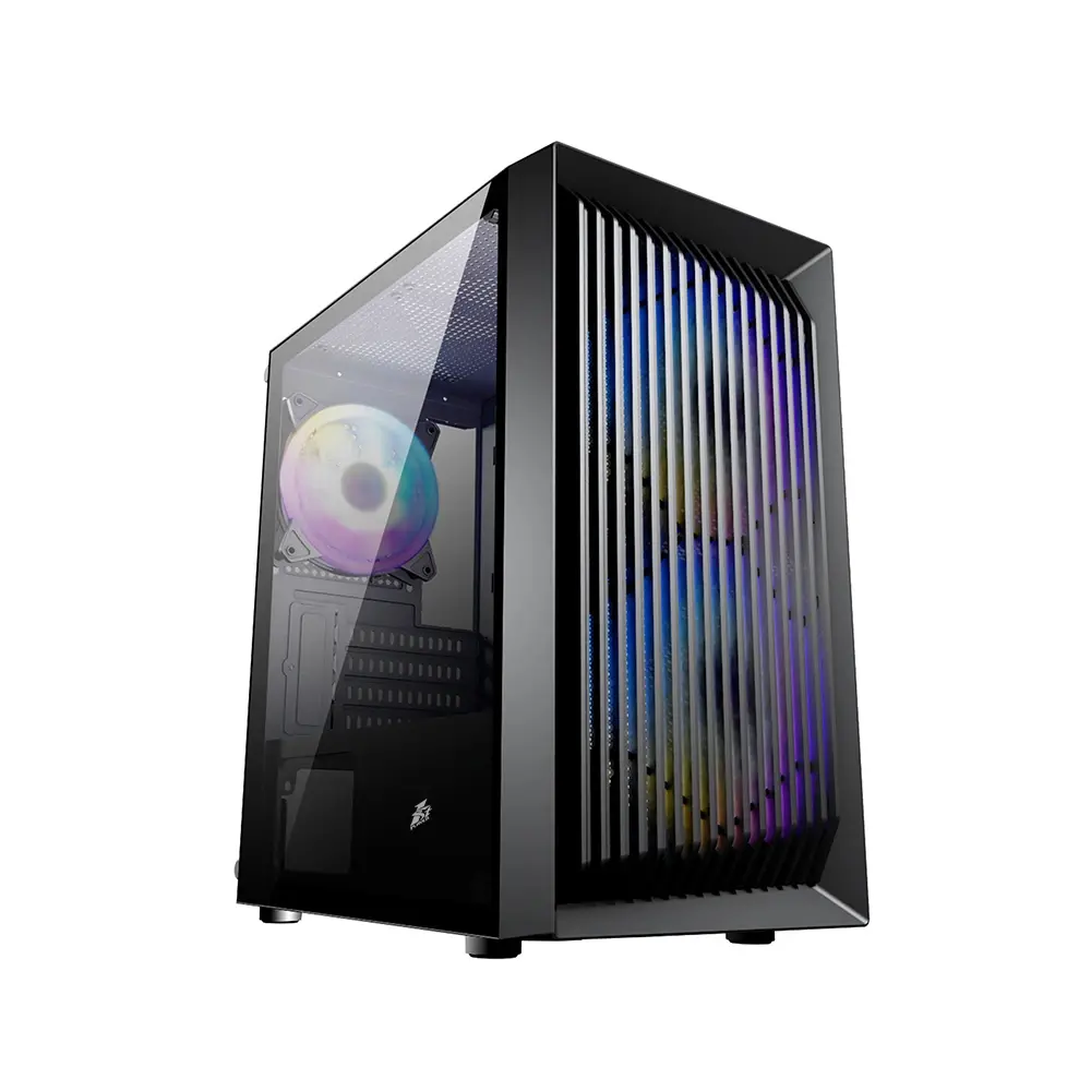1stPlayer Carcasă mATX - BS-2 - 3 ventilatoare incluse
