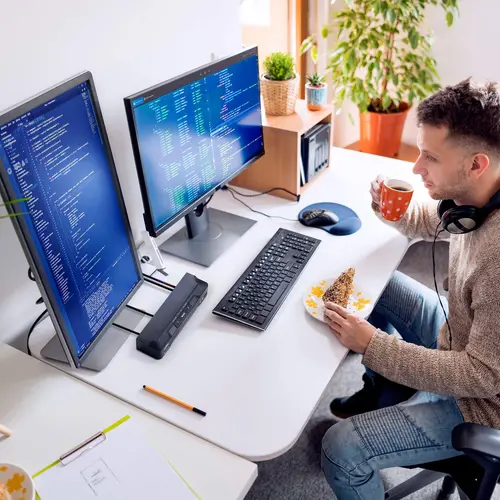 KVM превключвател, ATEN CM1942, 2-портов, USB, HDMI, DisplayPort, Mini-Matrix Boundless - image 4