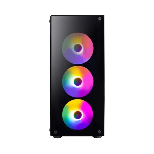 1stPlayer Кутия Case ATX - Fire Dancing V3-B RGB - 4 fans included - image 2