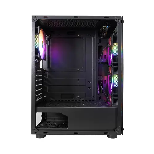 1stPlayer Кутия Case ATX - Fire Dancing V3-B RGB - 4 fans included - image 3