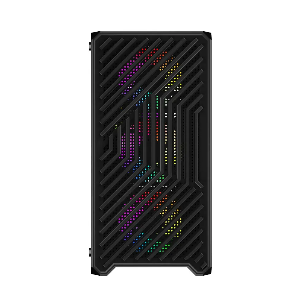 1stPlayer κουτί Case mATX - TRILOBITE T5 Black - image 2