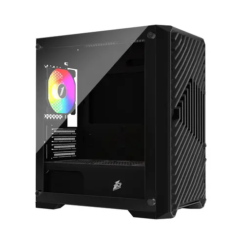 1stPlayer кутия Case mATX - TRILOBITE T5 Black - image 3