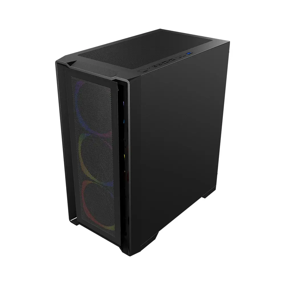 1stPlayer кутия Case mATX - TRILOBITE T4 Mesh Black - image 2