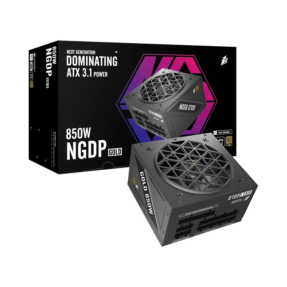 1stPlayer захранване PSU ATX 3.1/PCI-E 5.1 850W Gold - NGDP850 - HA-850BA4 - image 7