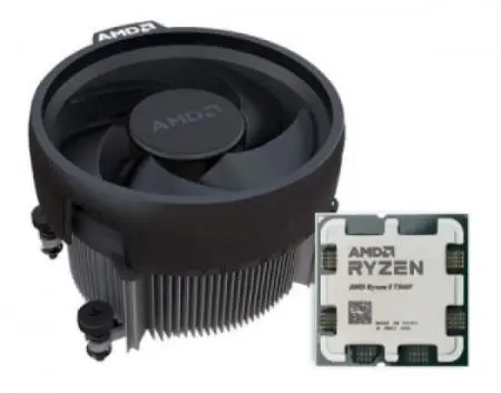 AMD CPU Desktop Ryzen 5 6C/12T 7600 (5.2GHz Max, 38MB,65W,AM5) MPK, with Radeon Graphics and Wraith Stealth Cooler
