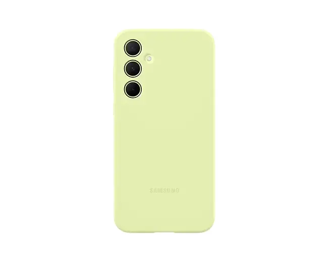 Калъф, Samsung A35 Silicone Case Lime