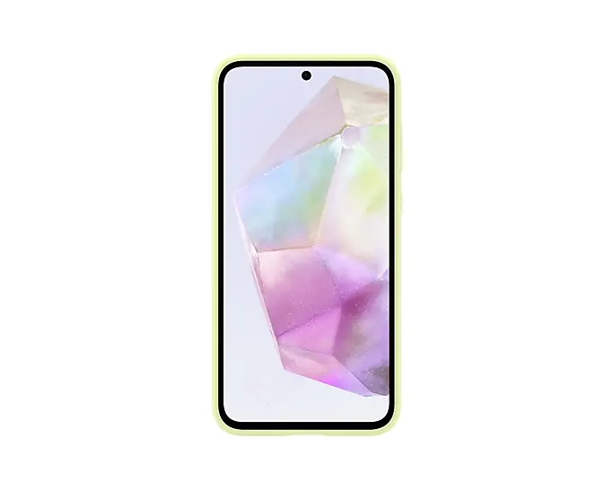 Калъф, Samsung A35 Silicone Case Lime - image 1