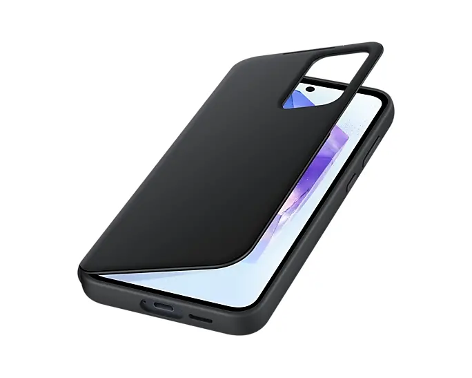 Калъф, Samsung A55 Smart View Wallet Case Black - image 3