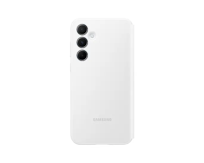 Калъф, Samsung A55 Smart View Wallet Case White - image 1