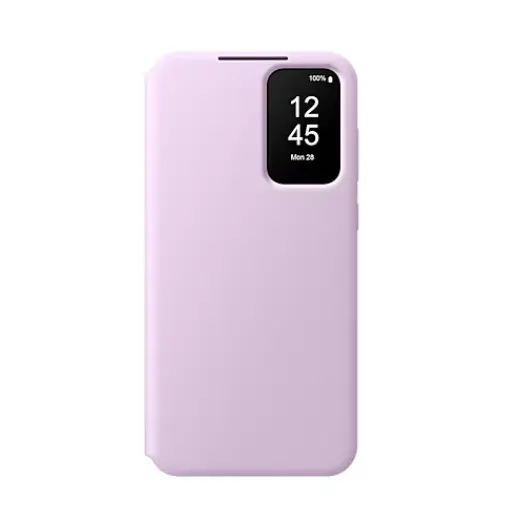 Калъф, Samsung A55 Smart View Wallet Case Lavender