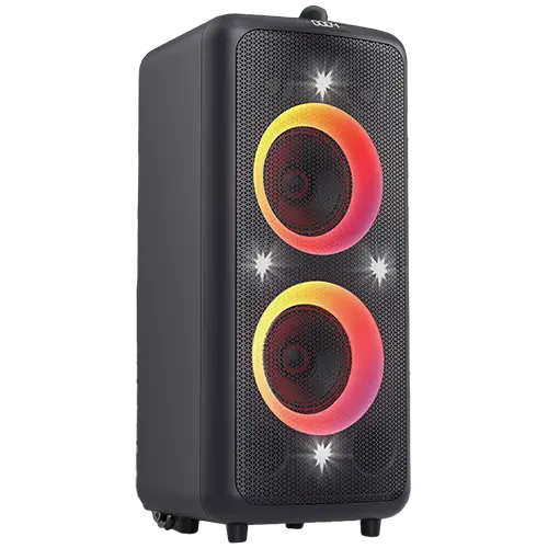 Multimedia Speakers F&D PA300, Bluetooth 5.0, RMS: 100W(50W*2), Subwoofer: 7", LED display, Multicolor, FM, Optical, USB, AUX, Remote control, microphone, Built-in 7Ah rechargeable battery