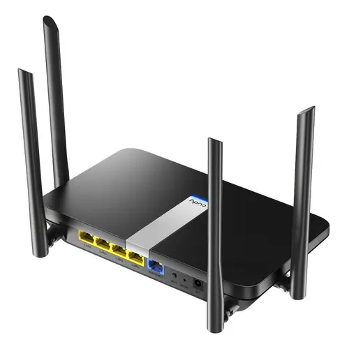 Безжичен рутер Cudy X6, 2.4/5 GHz, 574 - 1201 Mbps, 10/100/1000 - image 1