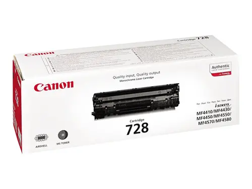 CANON CRG-728 toner cartridge black standard capacity 2.100pages 1-pack