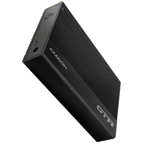 AXAGON EE35-GTR USB-C 3.2 Gen 1 - SATA 6G, 3.5" External RIBBED box BLACK
