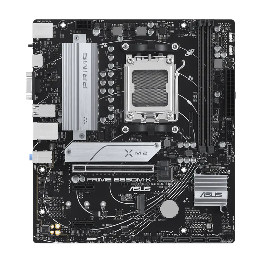 Дънна платка ASUS PRIME B650M-K DDR5 - image 1