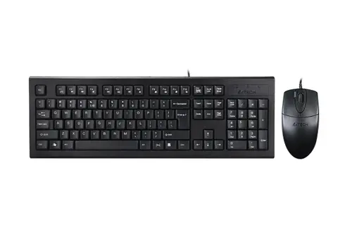 Tastatură, A4 KR-8520D DESKTOP BLACK - 1