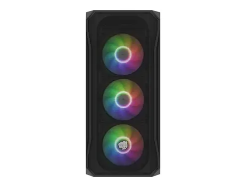 Кутия за компютър, Fury PC Case Shobo SH4F RGB Midi Tower, Window, Black - image 3