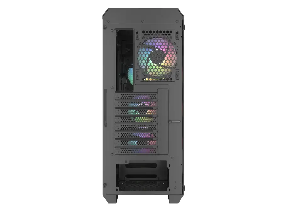 Кутия за компютър, Genesis Gaming PC Case IRID 505 ARGB V2 Midi Tower Window Black - image 8