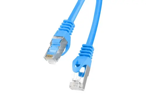 Кабел, Lanberg patch cord CAT.6 FTP 3m, blue