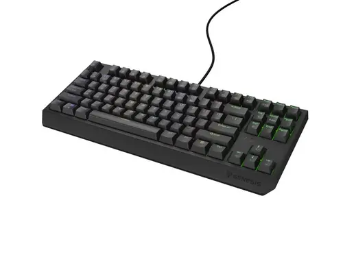 Клавиатура, Genesis Gaming Keyboard Thor 230 TKL US RGB Mechanical Outemu Brown Black Hot Swap - image 2